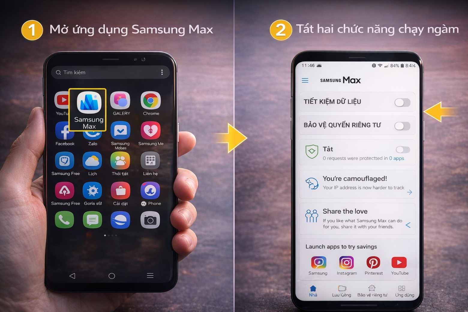 Cách tắt tiết kiệm dữ liệu