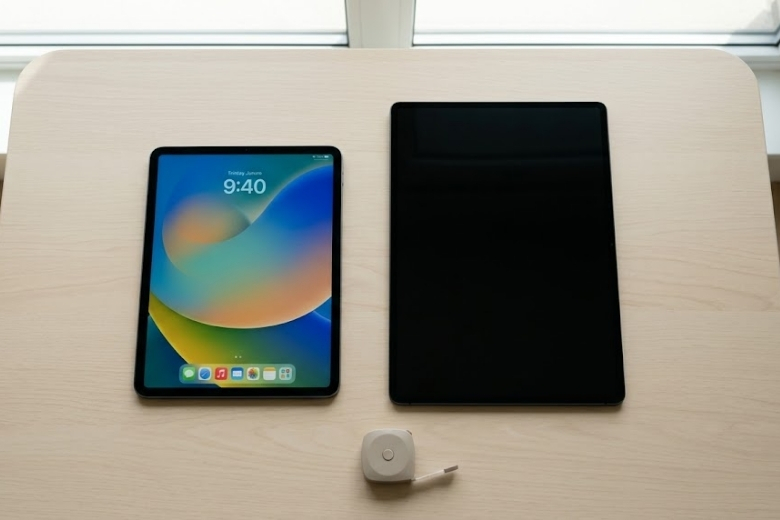 So sánh iPad A16 và Galaxy Tab S10 Ultra: Lựa chọn nào phù hợp hơn? So sánh kích thước màn hình iPad A16 và Galaxy Tab S10 Ultra