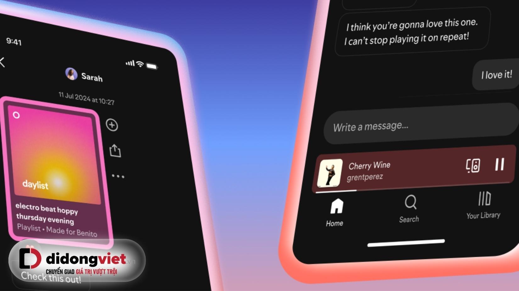 Spotify Ra Mắt Tính Năng Nhắn Tin Trong Ứng Dụng