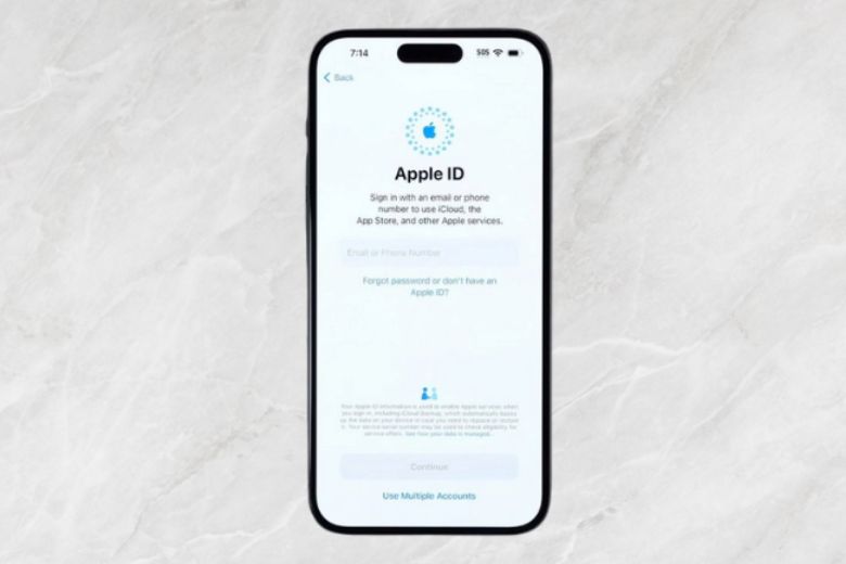 thiết lập iPhone 17 Pro Max
