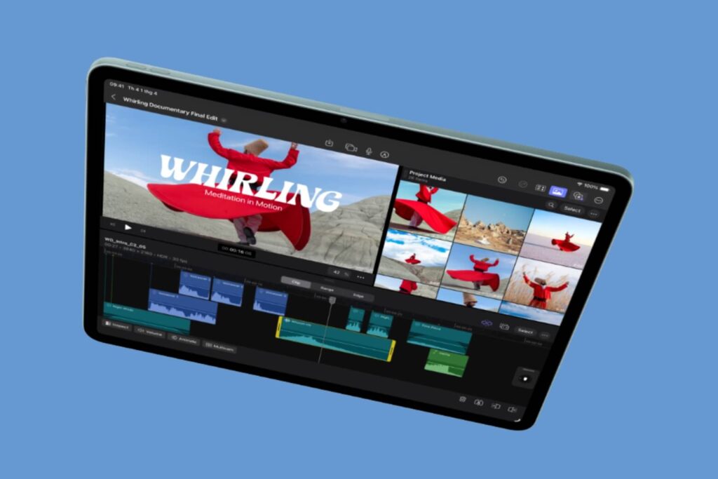 12GB RAM giúp iPad Air M4 đa nhiệm mượt mà và tiến gần hơn trải nghiệm desktop thực thụ