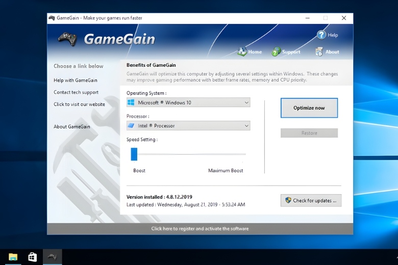 Ứng dụng tăng tốc game GameGain tăng FPS