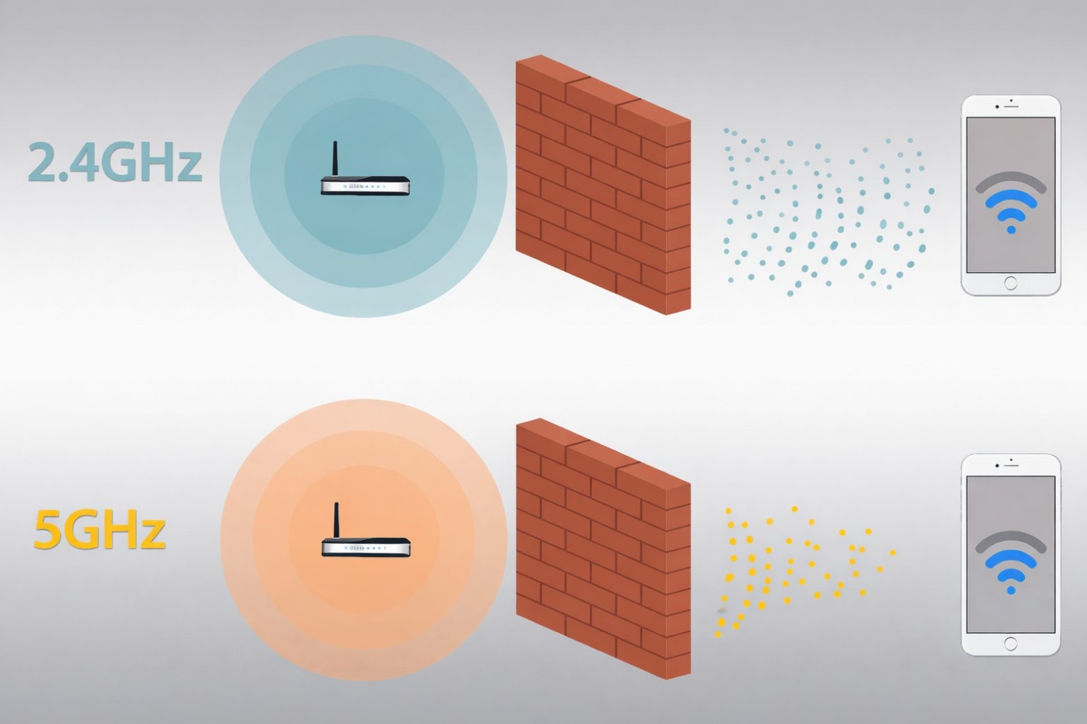wifi 5g là gì so với băng tần 2.4GHz